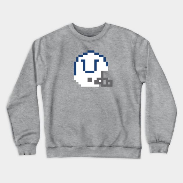 8 Bit Indianapolis Colts Helmet Crewneck Sweatshirt by N8I